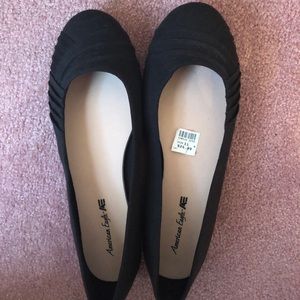 Black Ballet Flats